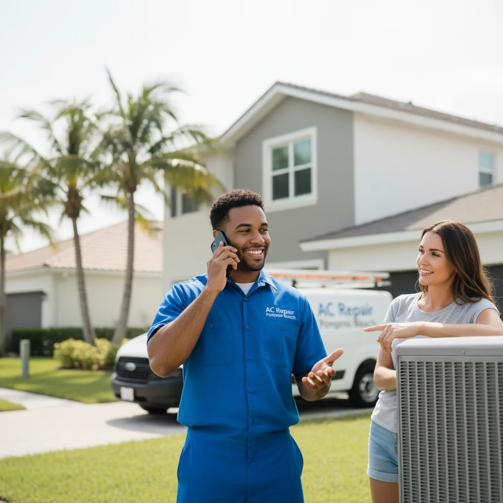 AC Repair Pompano Beach customer support in Evansville